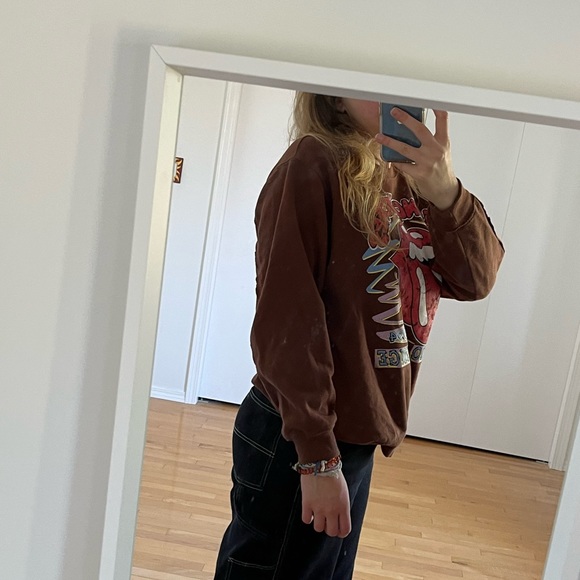Brown Rolling Stones Sweatshirt - Picture 4 of 5